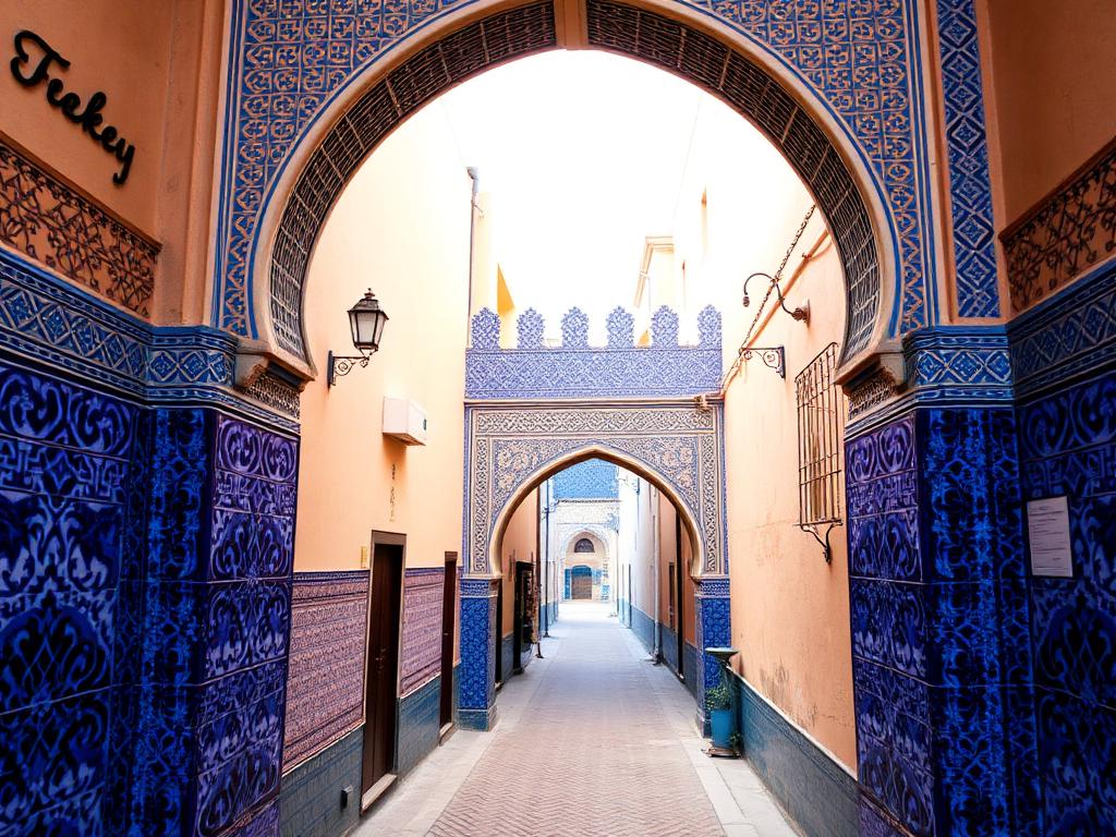 Bab Boujloud, porte bleue de la médina